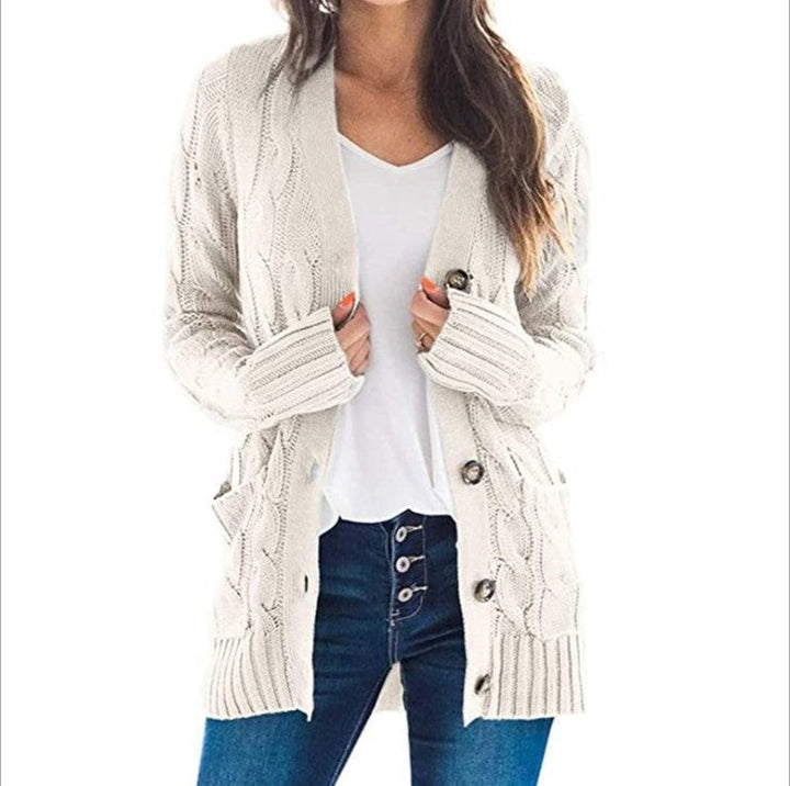 Lune London | Versatile Layering Women's Cardigan - Long Sleeve Design