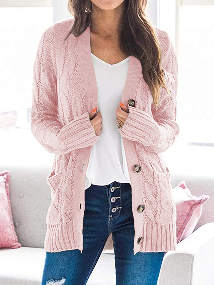 Lune London | Versatile Layering Women's Cardigan - Long Sleeve Design