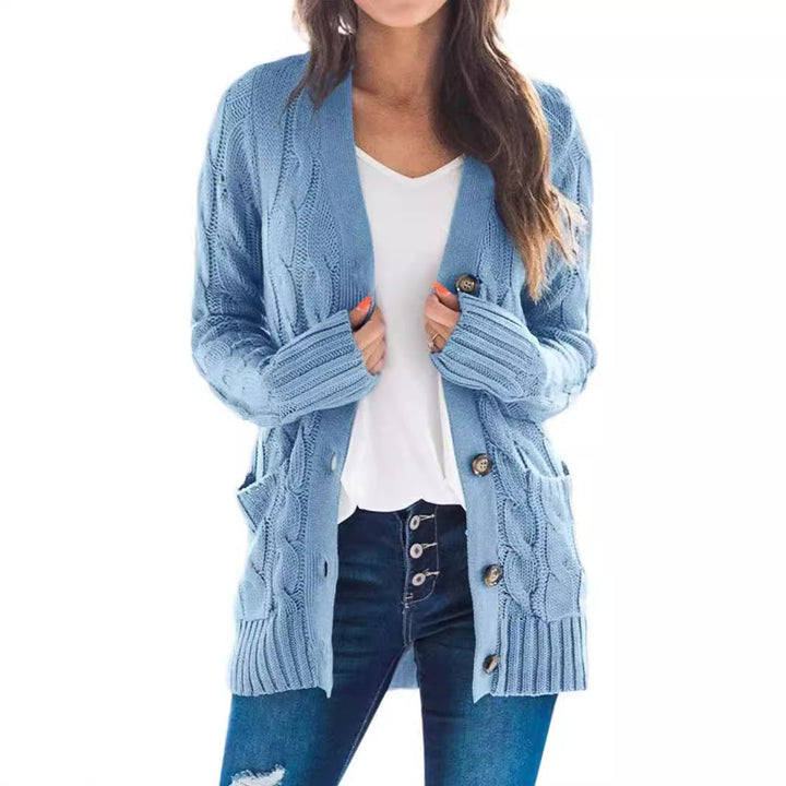 Lune London | Versatile Layering Women's Cardigan - Long Sleeve Design