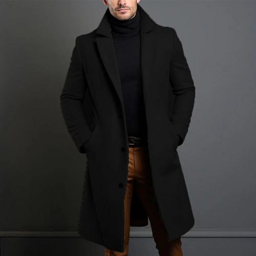 Amarae | Wool coat for men - Weather resistant