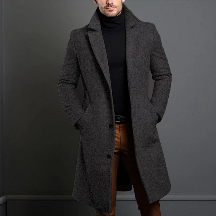 Lune London | Wool coat for men - Weather resistant