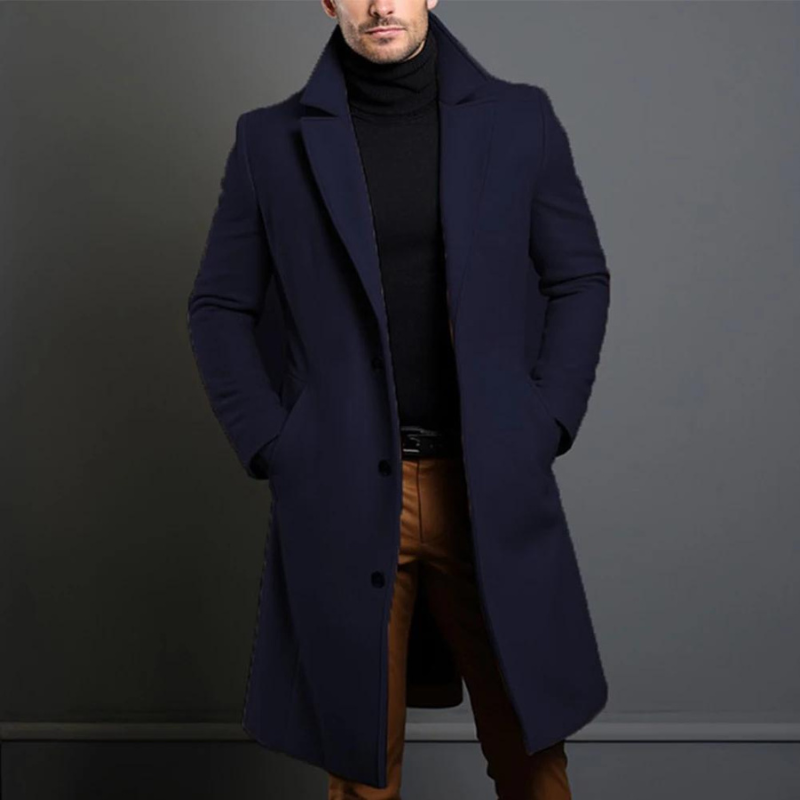 Lune London | Wool coat for men - Weather resistant