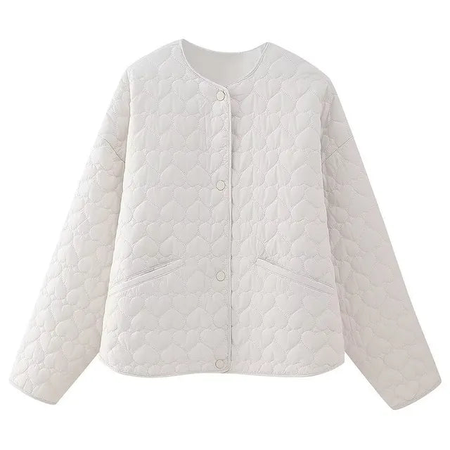 Lune London | Quilted heart pattern jacket