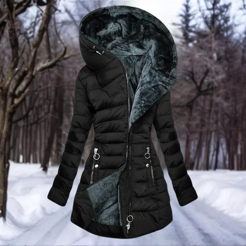 Lune London | Women's plush coat with warm lining