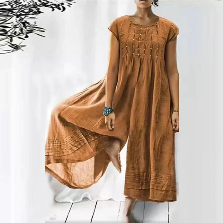 Lune London | Breathable Cotton-Linen Dress