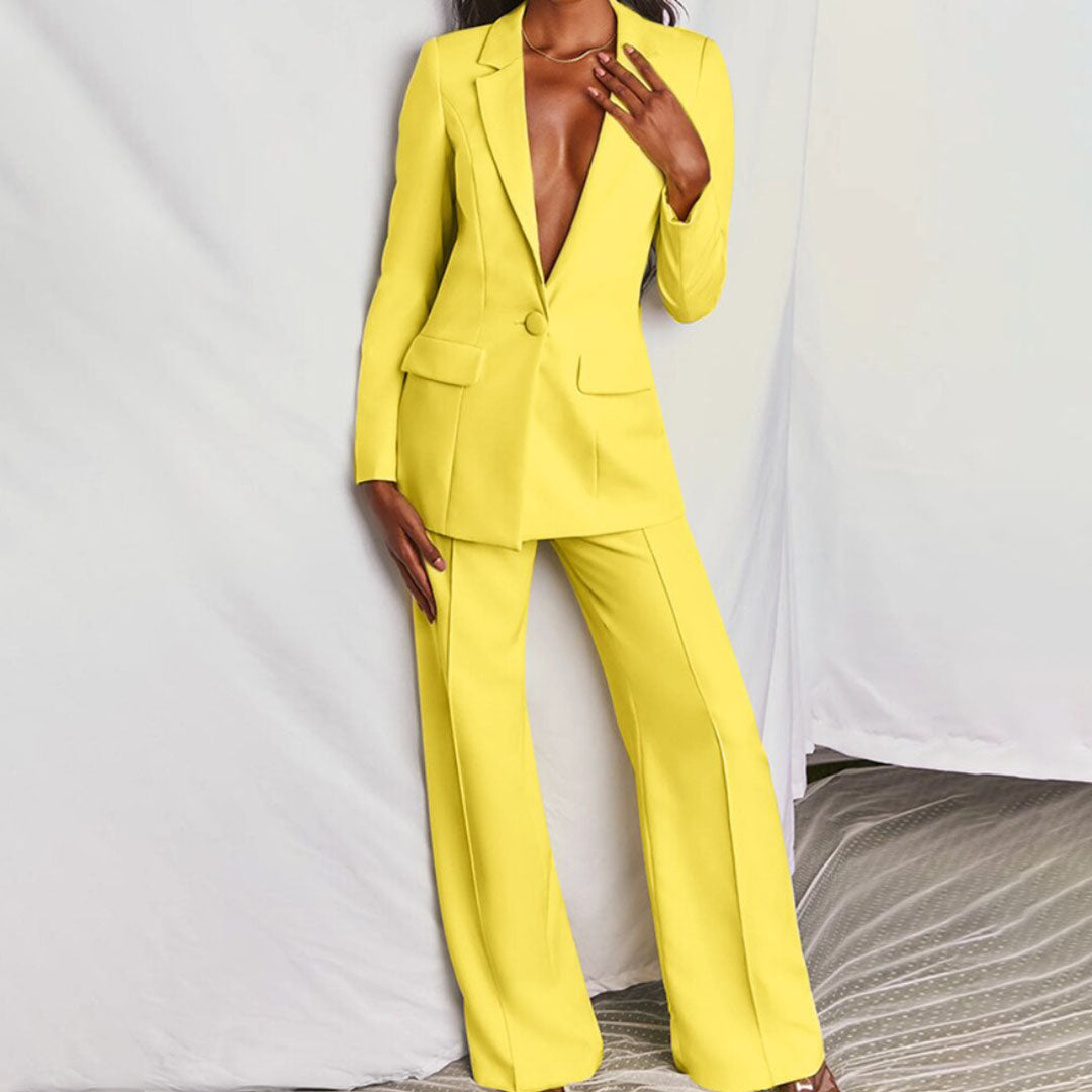 Lune London | Elegant Blazer and Pants Set
