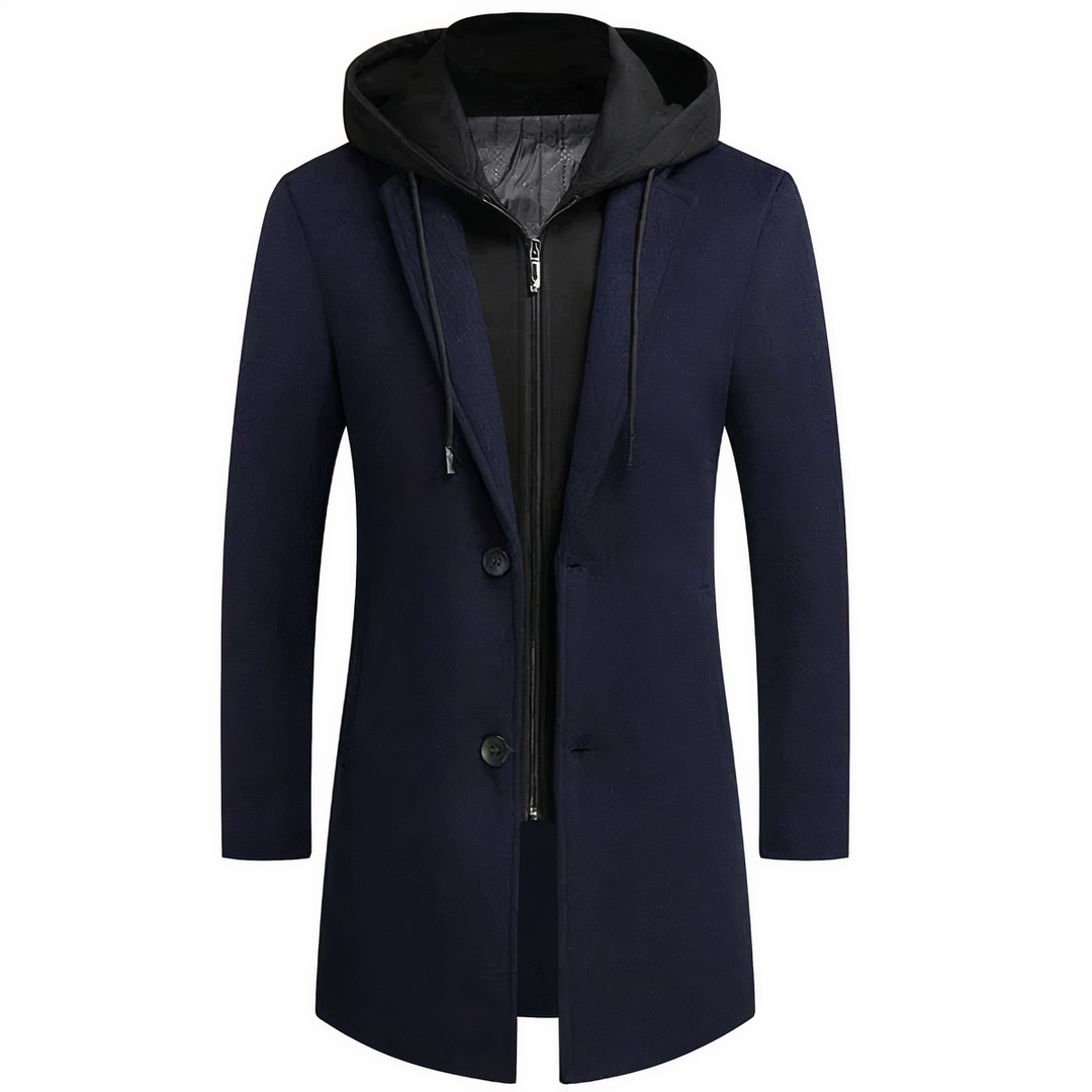 Amarae | Wool Trench Coat for Men