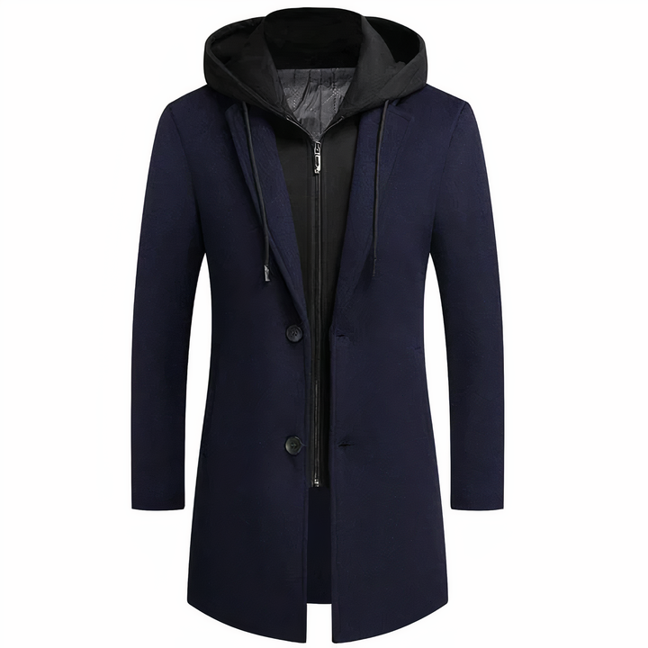 Amarae | Wool Trench Coat for Men