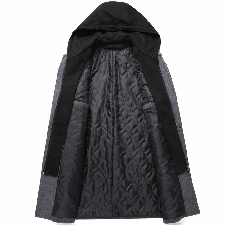 Amarae | Wool Trench Coat for Men