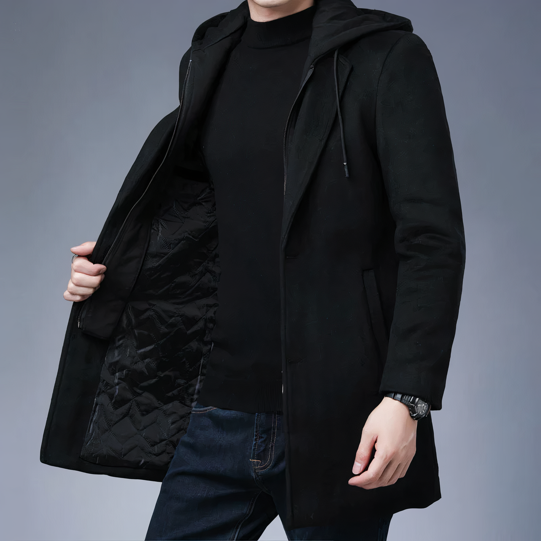 Amarae | Wool Trench Coat for Men
