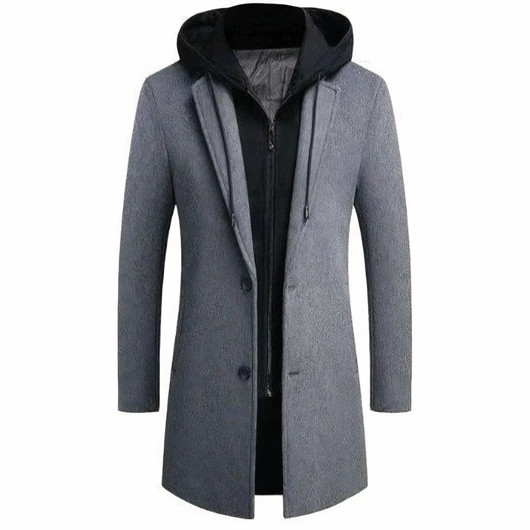 Amarae | Wool Trench Coat for Men