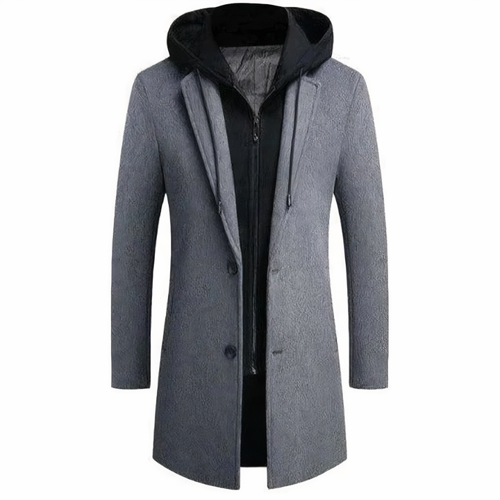 Amarae | Wool Trench Coat for Men