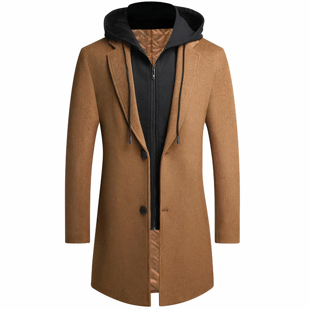 Amarae | Wool Trench Coat for Men
