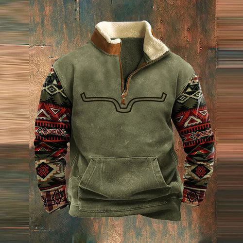 Amarae | Zip-Up Sweatshirt for Men - Regular Fit