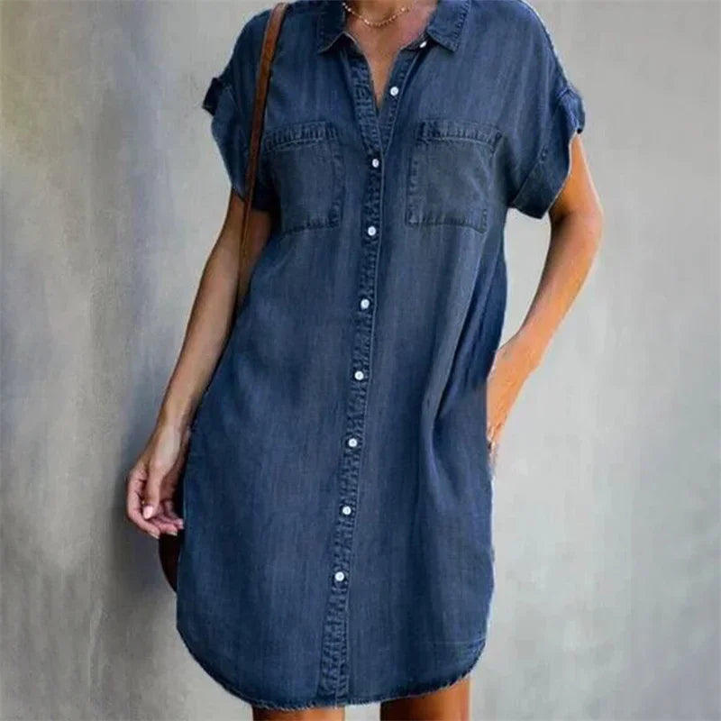 Lune London | Days Denim Dress From The Summer Breeze Collection