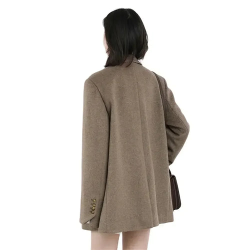 Amarae | Women's Jacket - Mid-Length Wool Coat