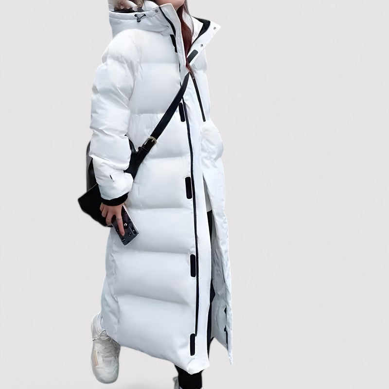Amarae | Quilted parka with hood - Women's winter jacket