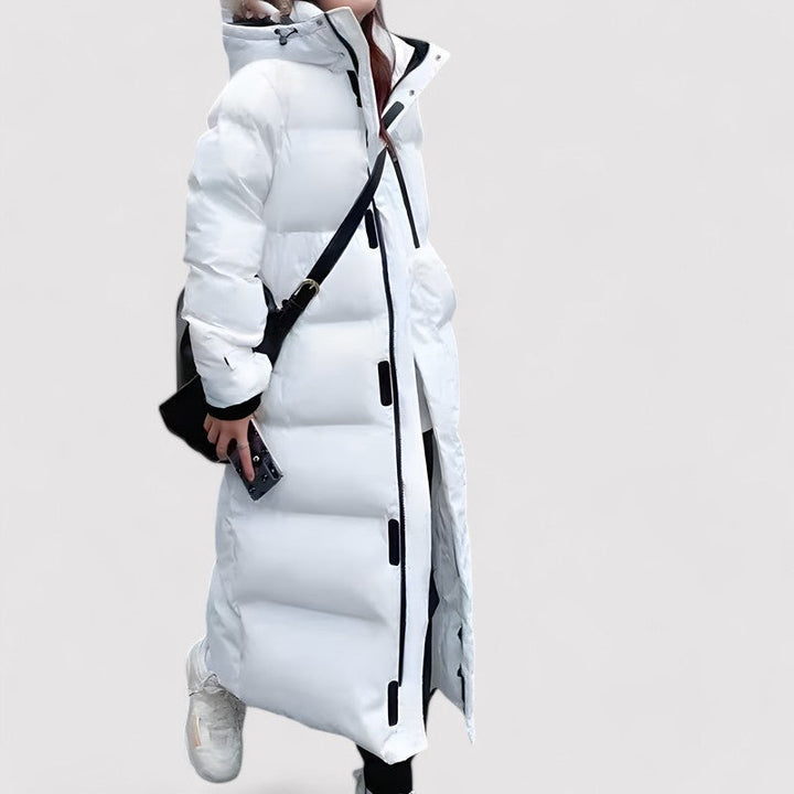 Amarae | Quilted parka with hood - Women's winter jacket