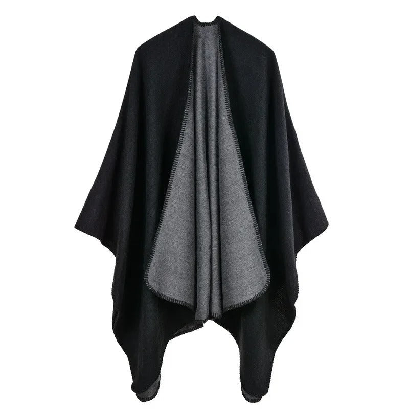 Lune London | Warmer Poncho with Flowing Cut