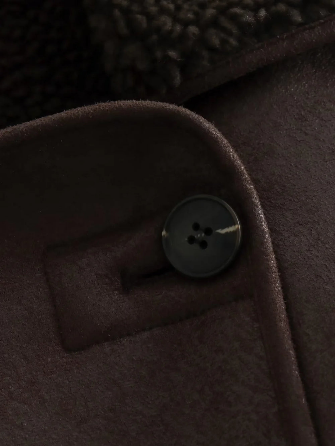 Amarae | Faux leather Warm Jacket