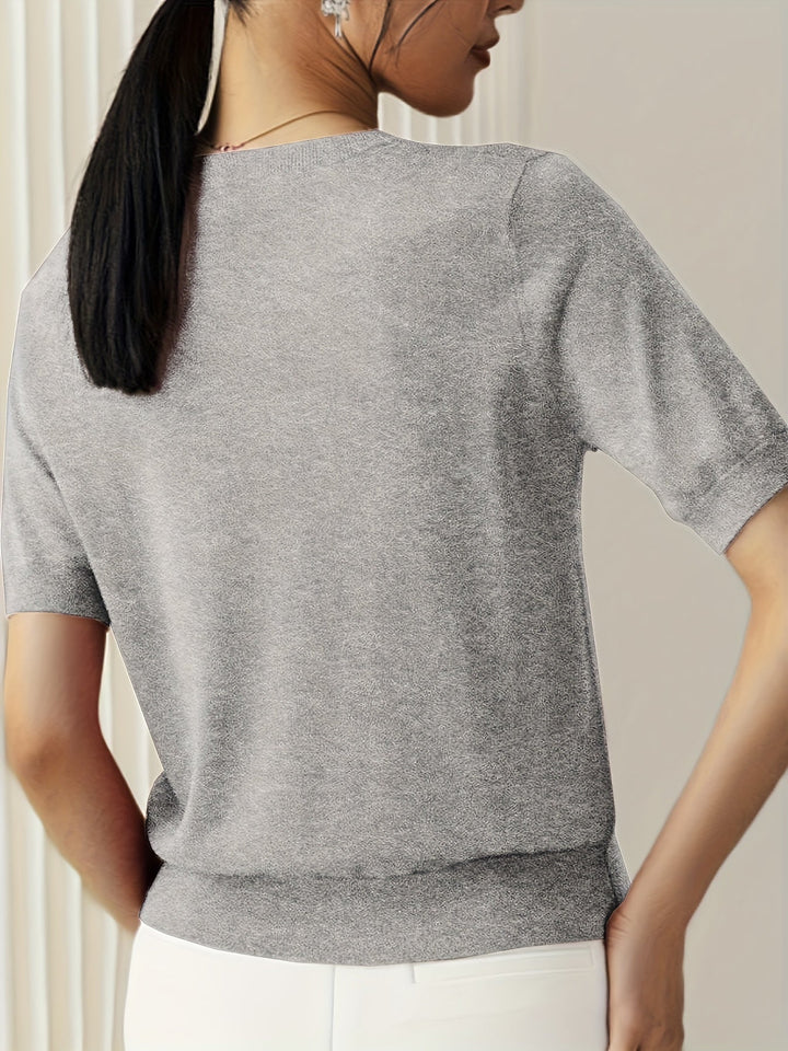 Chic Und Stil | Cashmere Sweater Soft and Breathable Casual and Elegant