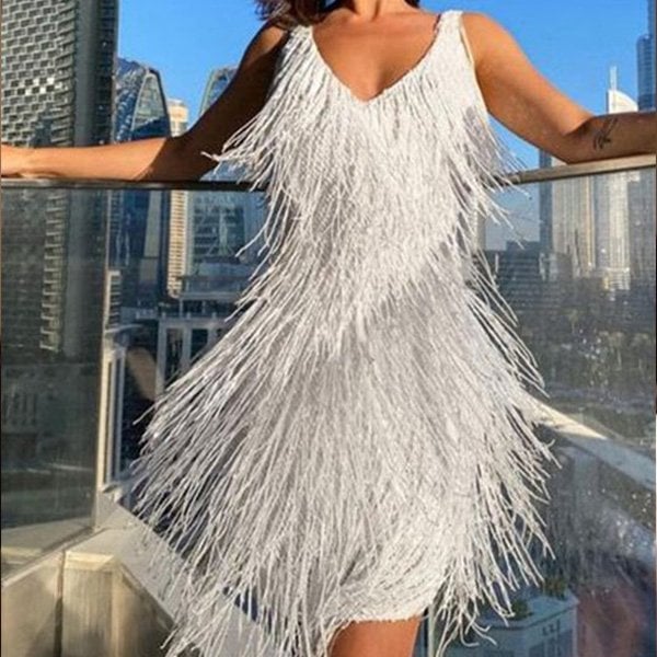 Lune London | Sexy Tassel Party Dress