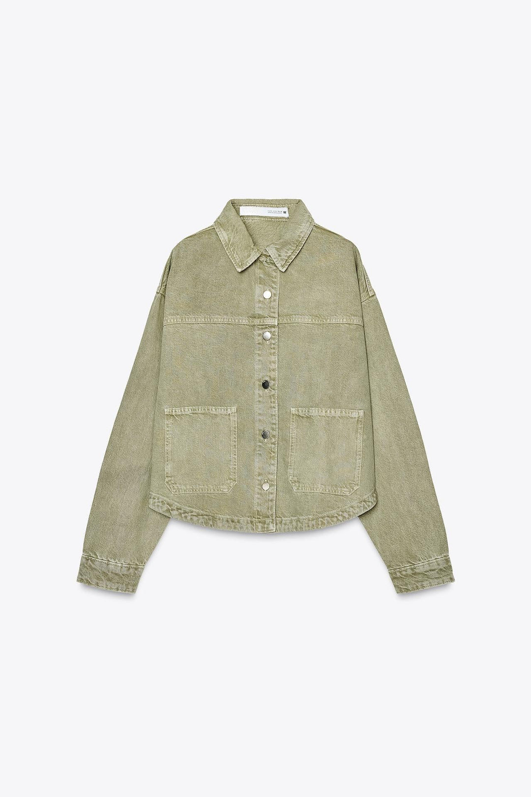 Amarae | Classic khaki denim jacket for everyday style