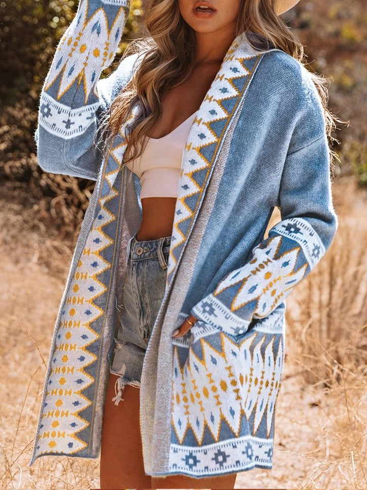 Chic und Stil | Aztec Pattern Cardigan