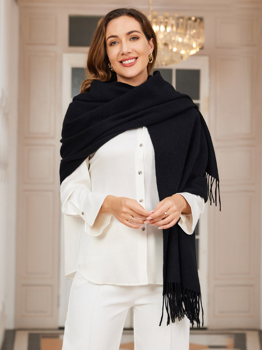 Amarae | Elegant Wool Scarf