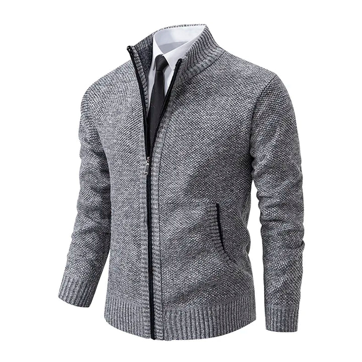 Lune London | Classic Zip-Up Cardigan