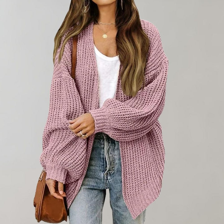 Lune London | Cozy open cardigan with bishop sleeves