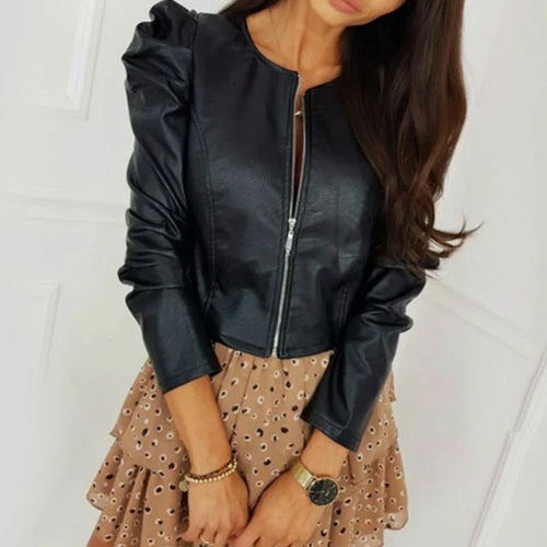 Amarae | Zahra Jacket - elegant little leather jacket for women