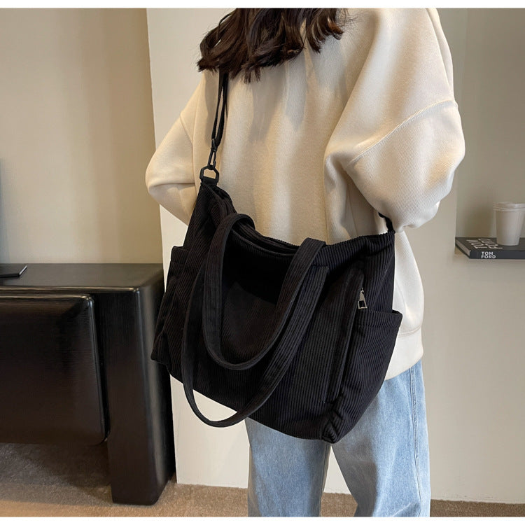 Lune London | Student Tote Cord Bag