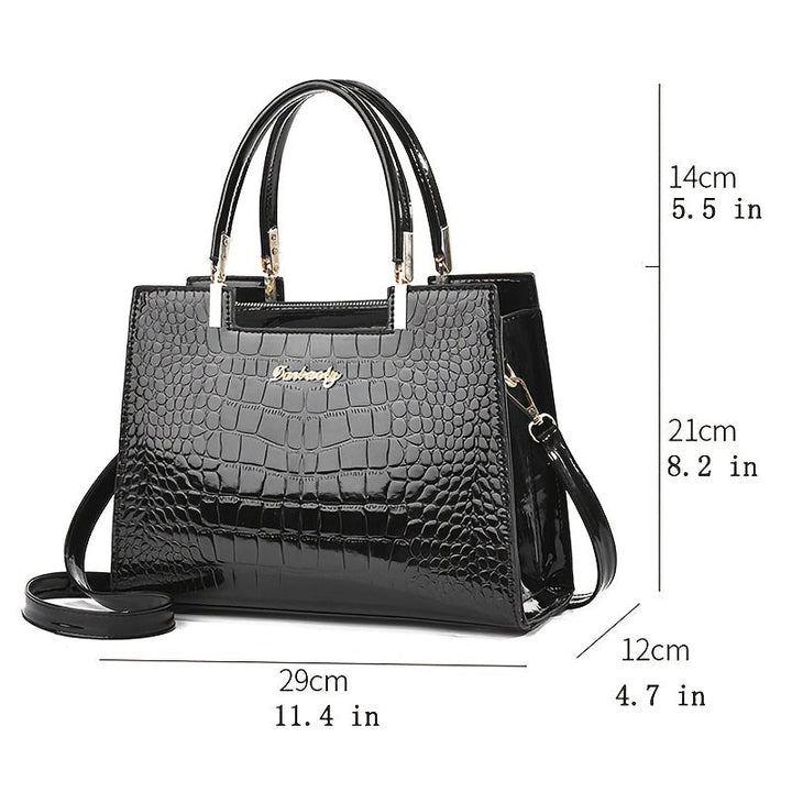 Amarae | Handbag Made Of Shiny Crocodile