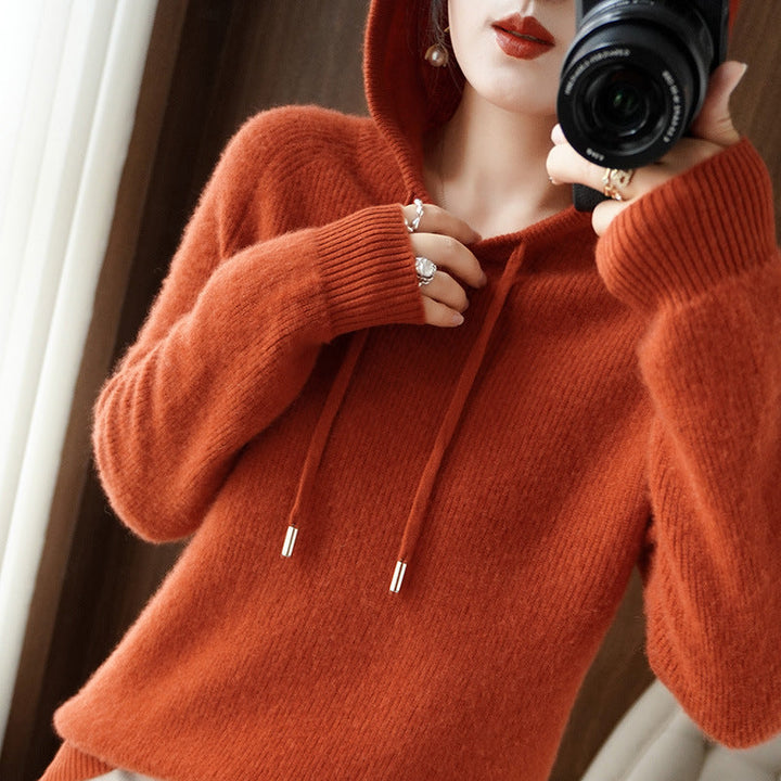 Amarae | Hoodie sweater Soft knit Casual fit