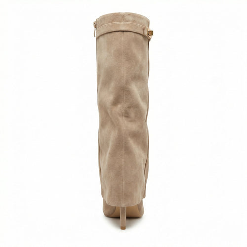 Suede boots for women