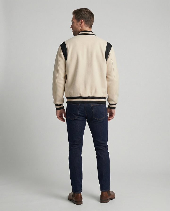 Men's stylish sweatshirt jacket in sporty look