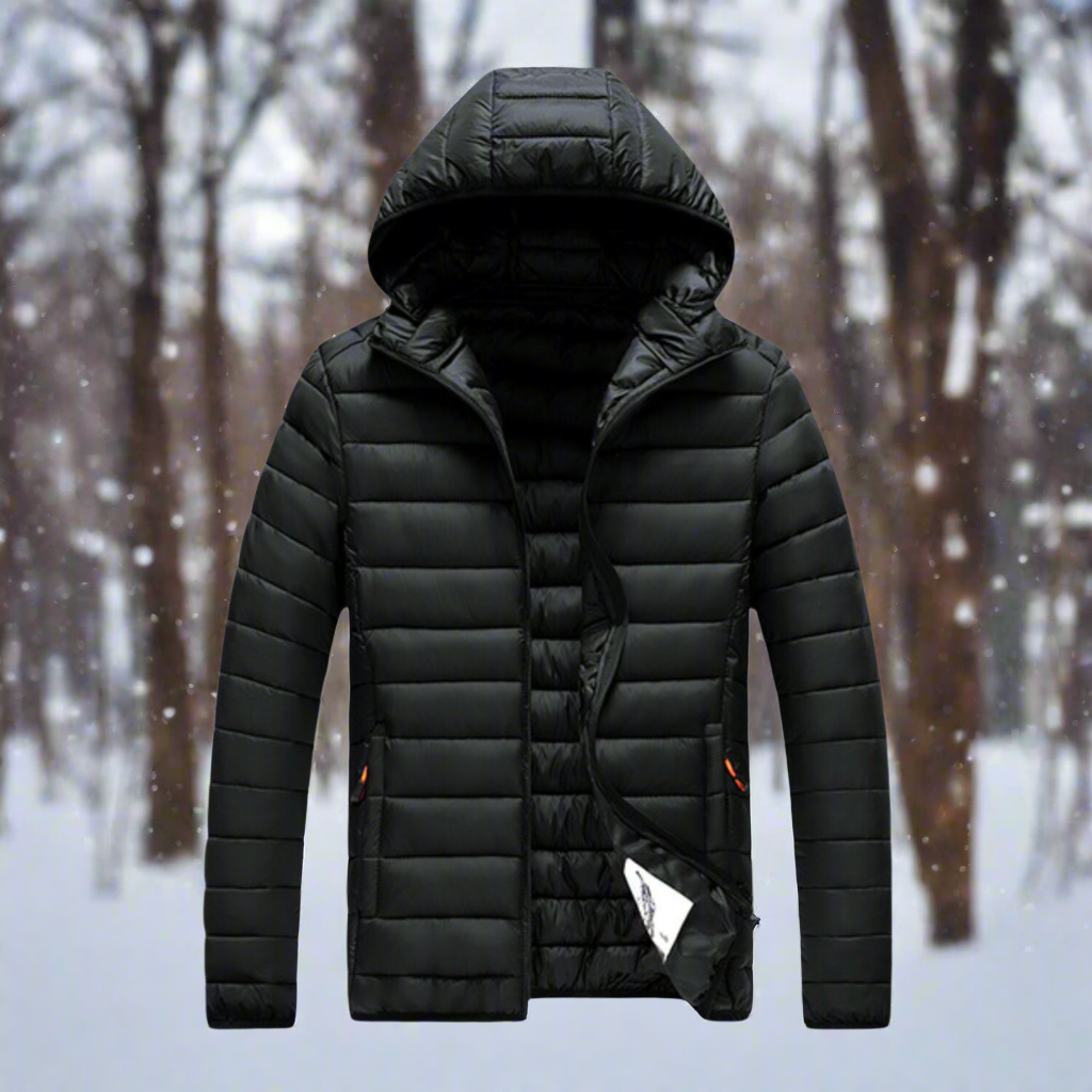 Chic und Stil | Casual autumn waterproof jacket for men