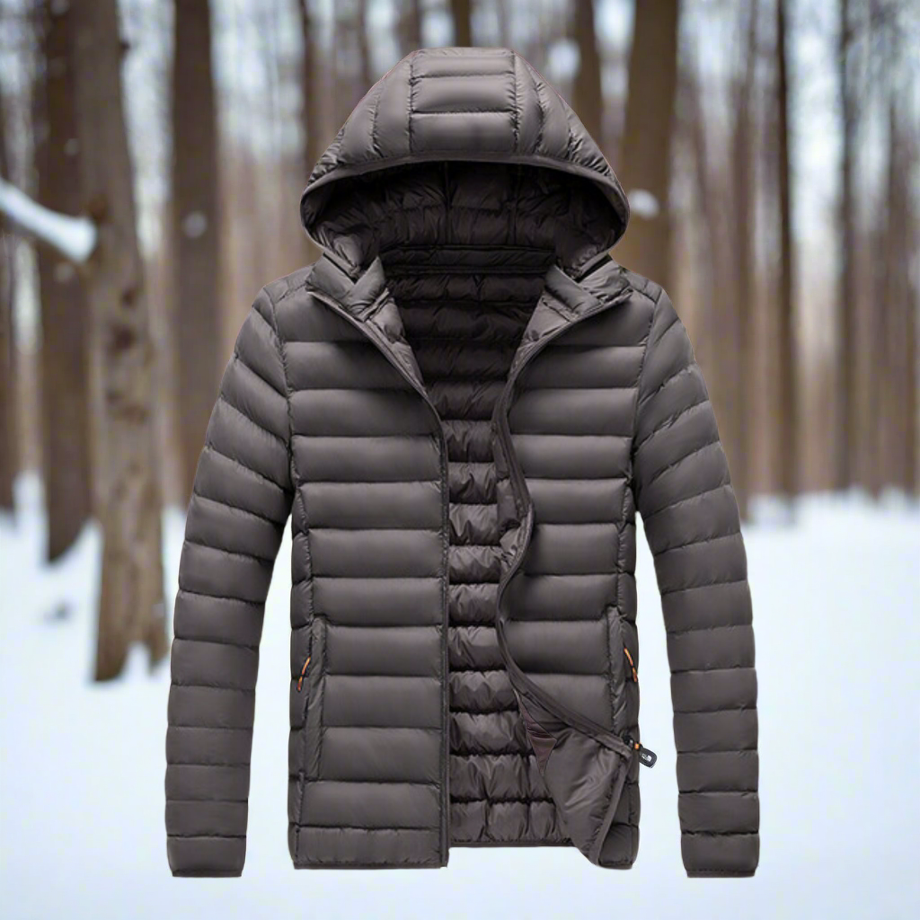 Chic und Stil | Casual autumn waterproof jacket for men