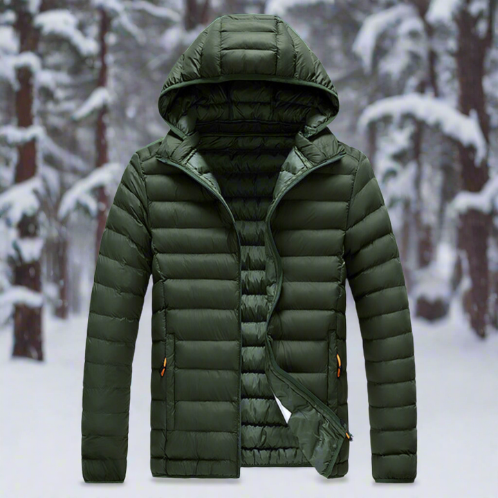Chic und Stil | Casual autumn waterproof jacket for men
