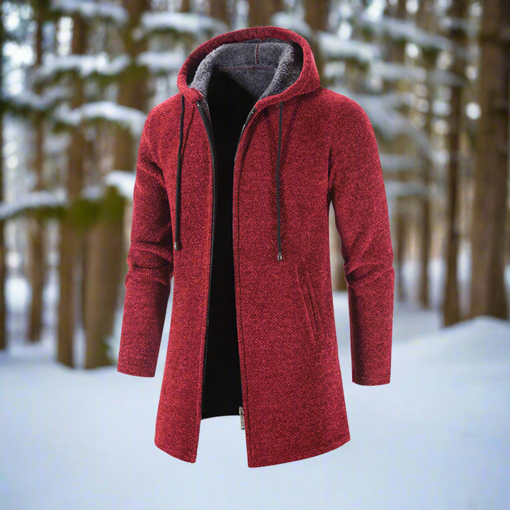 Lune London | Jacket - mid-length - zipper with hood - warm and comfortable