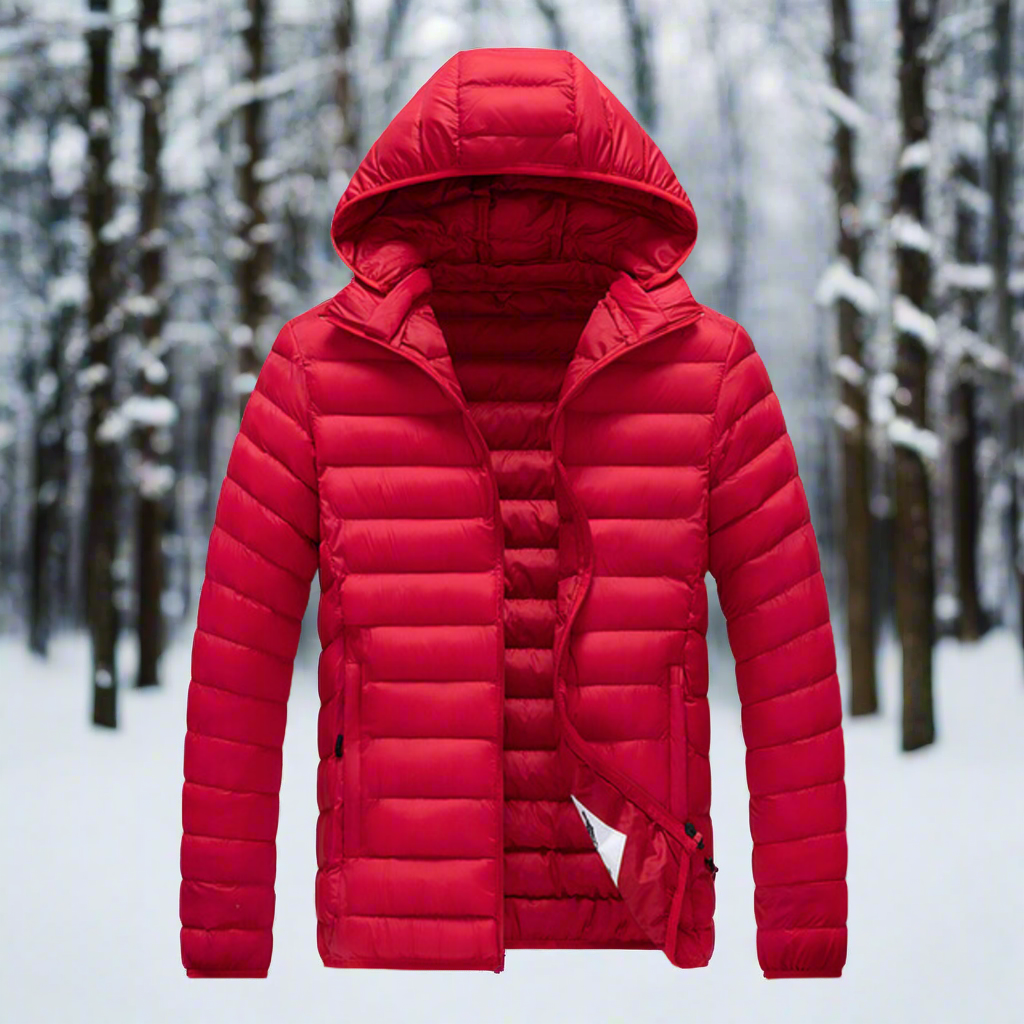 Chic und Stil | Casual autumn waterproof jacket for men