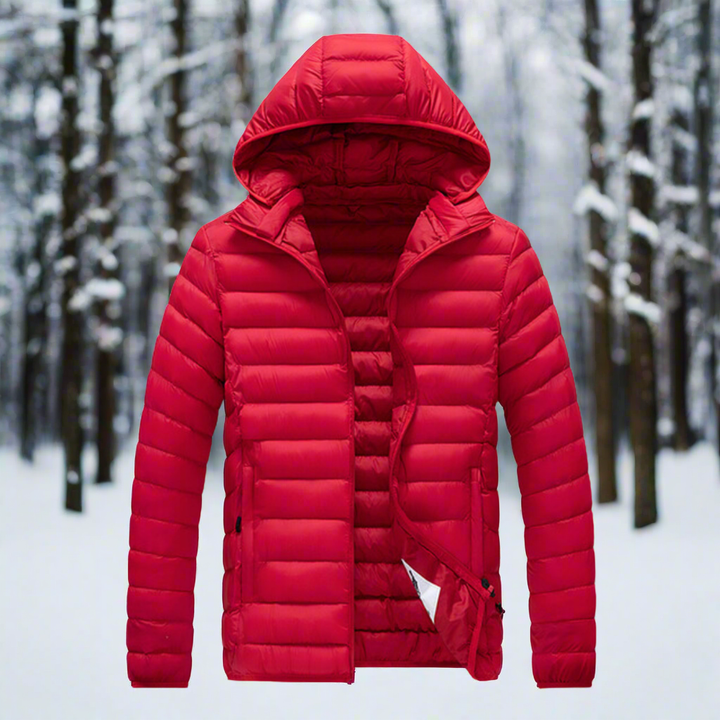 Chic und Stil | Casual autumn waterproof jacket for men