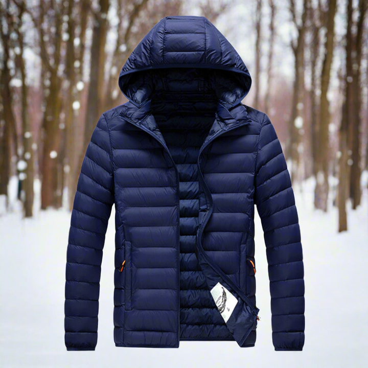 Chic und Stil | Casual autumn waterproof jacket for men