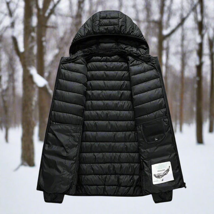 Chic und Stil | Casual autumn waterproof jacket for men