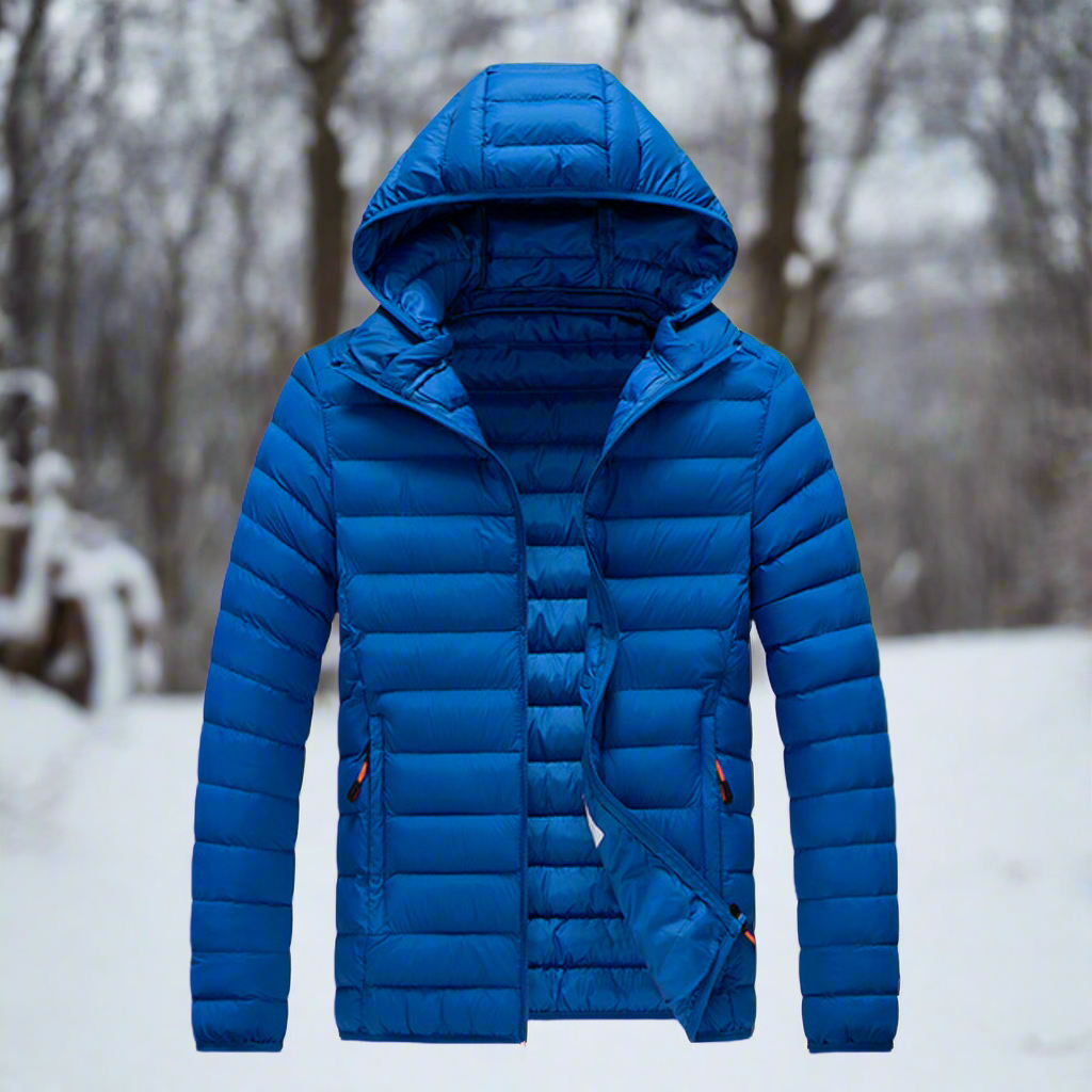 Chic und Stil | Casual autumn waterproof jacket for men
