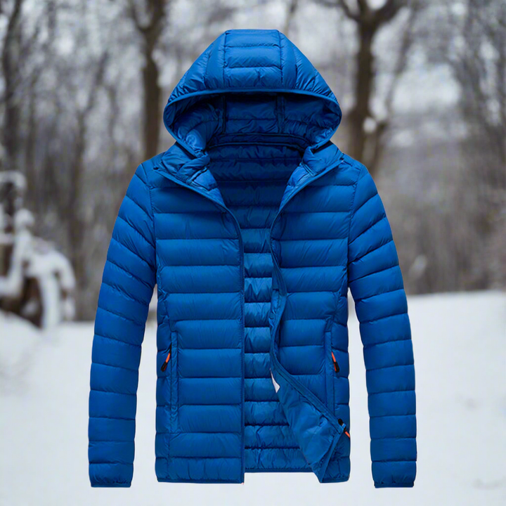 Chic und Stil | Casual autumn waterproof jacket for men
