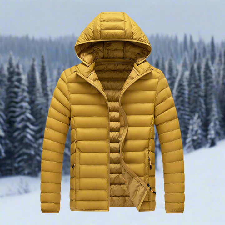 Chic und Stil | Casual autumn waterproof jacket for men