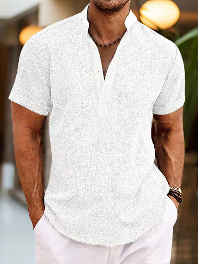 Lune London | High-quality, Comfortable Men's Polo Shirt with V-neck