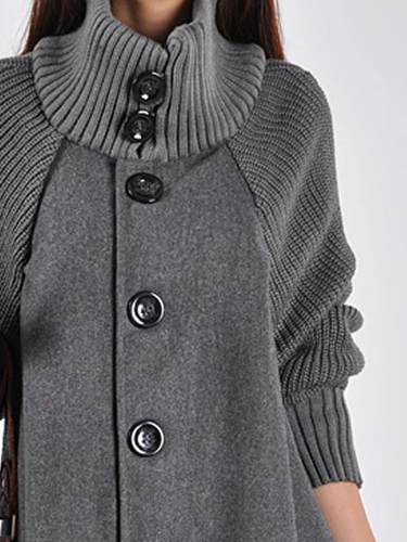 Amarae | Long coat in plus size